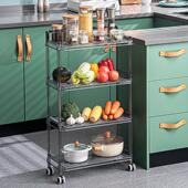 守一2023新款 架多层家用多功能带轮子宿舍杂物整理简易置物架 鞋