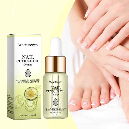 WEST MONTH Cuticle Care Essential Oil for Nails, Hand and Fo