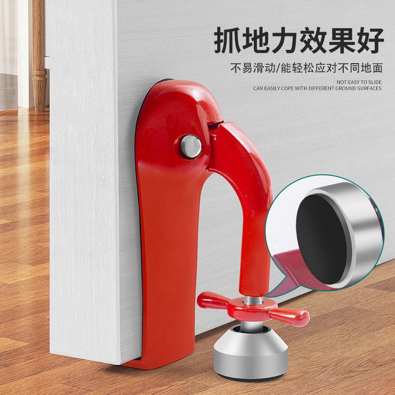 挡阻佐致(收门器便携式家神用酒店防顶门器门防盗撬顶门阻报警女