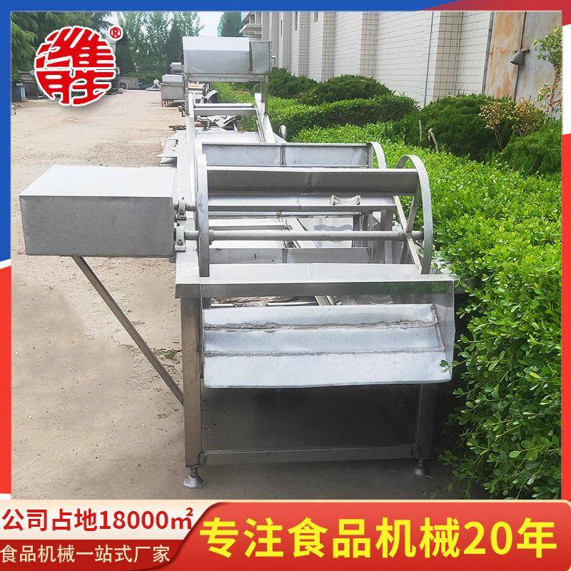厂家供应不锈钢大蒜漂皮机 脱水大蒜加工设备 大蒜清洗选拣机