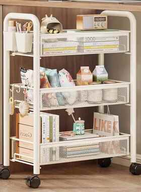 多层置厨架窄夹缝隙推柜房置物架落地冰箱物履星A#84小车卫生间抽