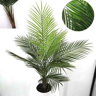 小葵叶假草假花仿真树植物85cm盆栽草坪婚礼家居水族馆植真