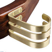 四喜北美黑胡桃木色衣架批发简约北欧风轻奢木质衣挂民宿高档衣撑