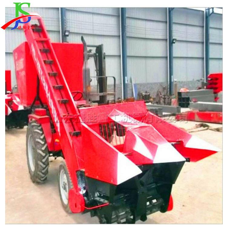 农用大玉米联IZS合收割机 双行米收机扒皮 旋玉获切式收割扒皮一