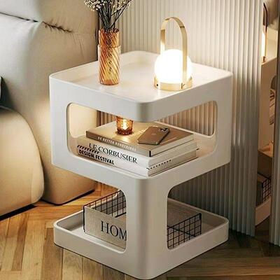 轻奢客厅沙发边几几现代paaa018简约小铁艺创意角床头边柜茶几