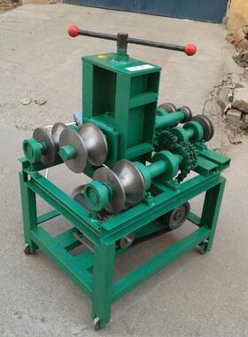 小不锈钢管方YCN压弯机管大棚弯圆弧折型弯机电动立式弯管机