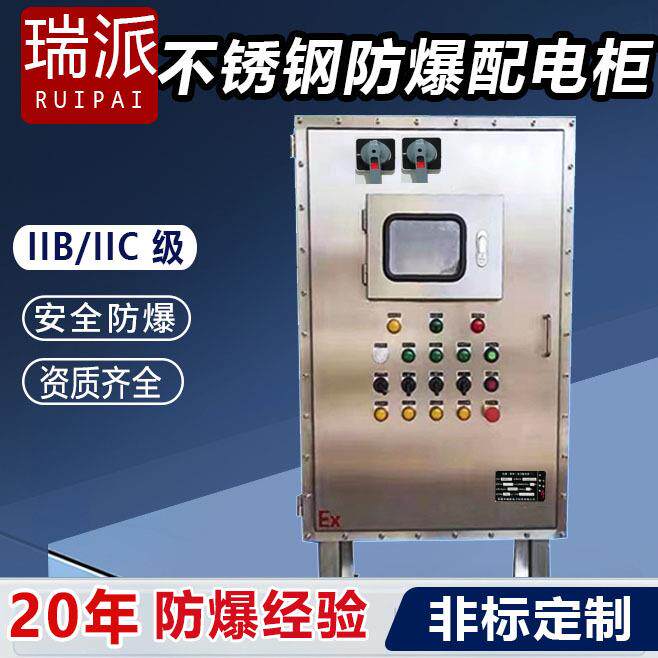 304不锈钢防爆配电箱IIBT4动力照明箱检修插座箱控制箱配电柜专用