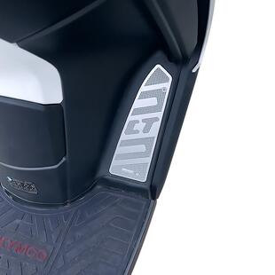 适用于光阳CT250 脚踏板铝合金防滑脚垫CNC防滑防水垫板 CT300改装