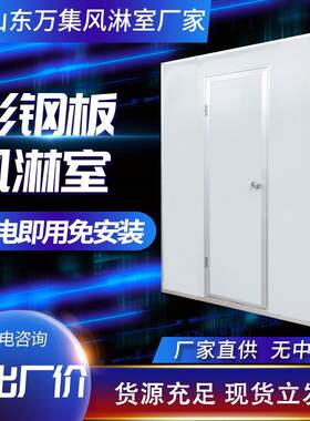 净化板风淋室单人双吹实验室食品厂洁净除尘风淋房无尘车间风淋门