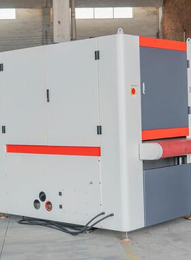 0钣金去刺毛机RNW-LM100辊刷去毛刺机自动拉丝抛光去毛刺设备