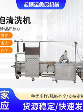 商用草莓气泡清洗机韭菜蓝莓圣女果去农残压喷淋净菜加工洗菜机