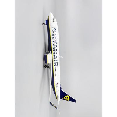 【带轮子带灯】瑞安航空波音737飞机模型仿真客机摆件礼品Ryanair