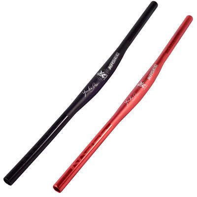 KRSEC山地车超轻车把自行车车把 把横直把铝合金燕把31.8mm*680MM