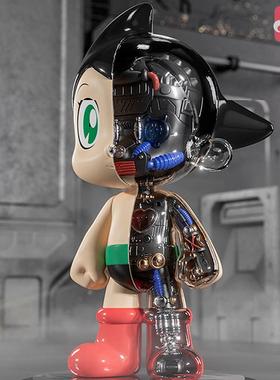 正版goho铁臂阿童木地球小英雄初代盲盒机械体潮玩具手办摆件礼物