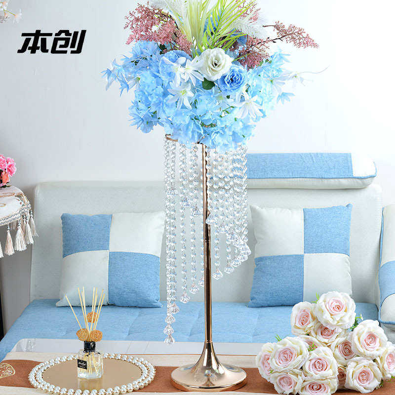 酒店装饰花瓶婚庆户外水晶路引金色花欧式烛杯花架加护插花摆件,节庆用品/礼品,吊顶纱幔,淘宝优惠券,粉丝福利购,淘宝优惠卷