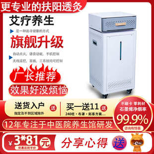 扶阳透灸仪器艾灸理疗一体机新款明火家用无烟美容院专用厂家直销