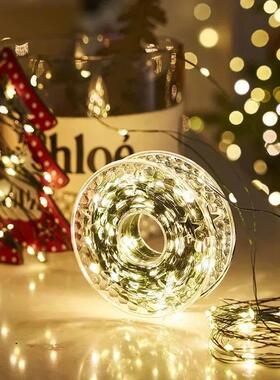 Green Copper Wire Garland Light 5/10/20M LED String Lights