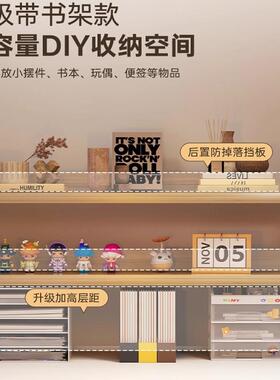 DNZ01762电脑桌台工家式用转角转角桌收纳书柜一体桌出租屋用简易