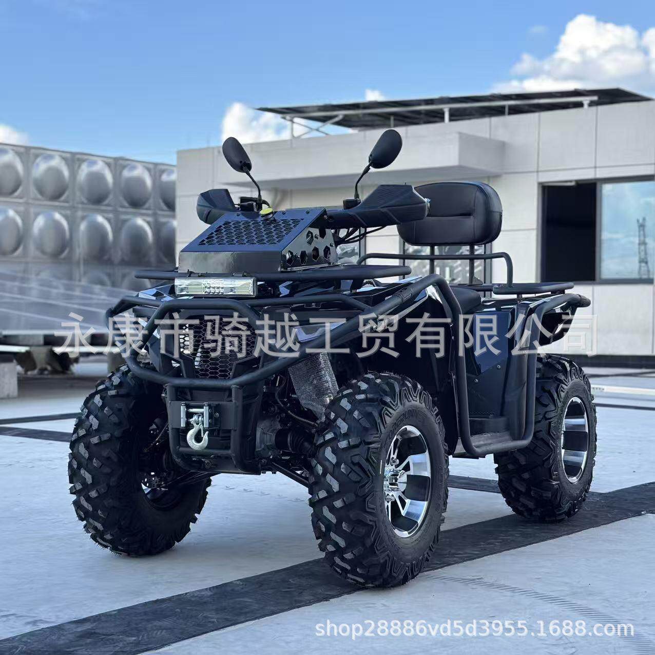 ATV沙滩车四轮越野摩托车400cc四驱卡丁车沙漠摩托车泥浆版跨境