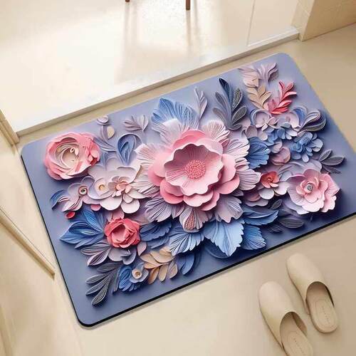 bathroom absorbent anti slip bathroom mat硅藻泥浴室吸水垫