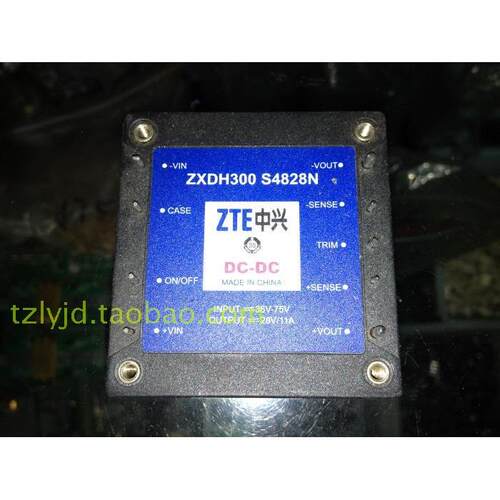 中兴 ZTE ZXDH300 SD828N 36-75V转28V DC-DC 隔离电源模块 300W