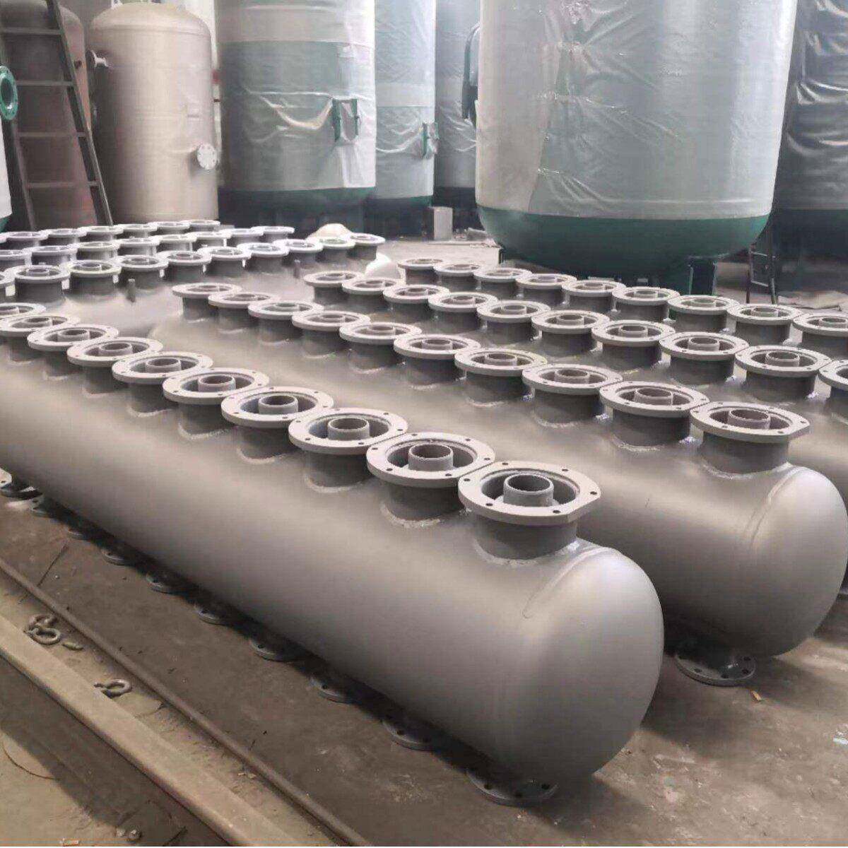 压力容器证除尘器气包布袋除尘配件喷吹系用气包除尘器脉冲气储气