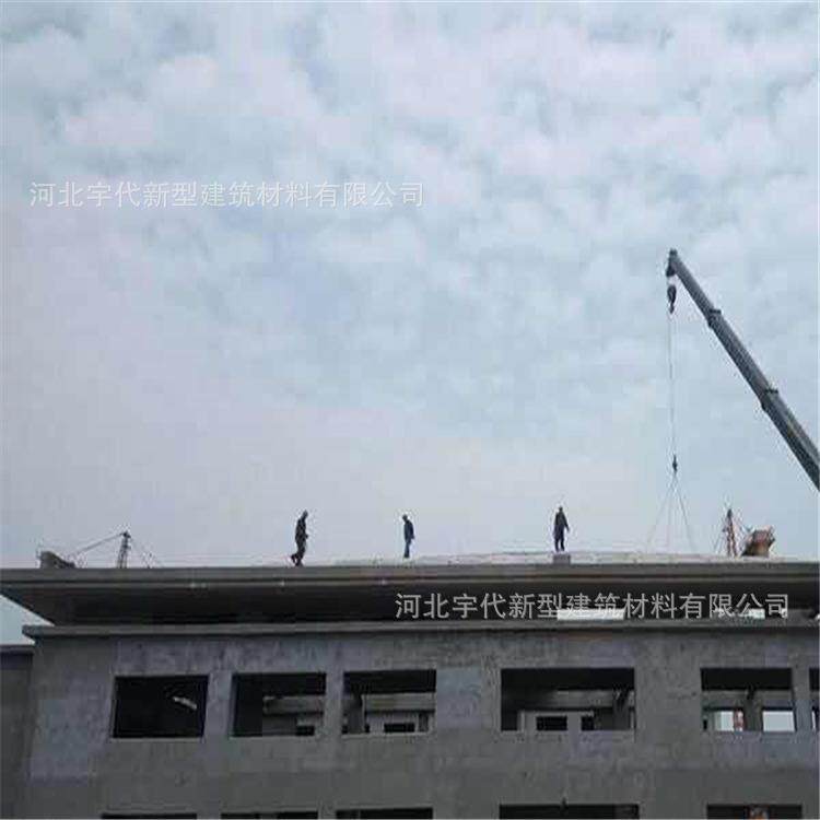 山东临沂厂家直供钢骨架轻型板钢边框发泡混凝土芯材厂房屋面板