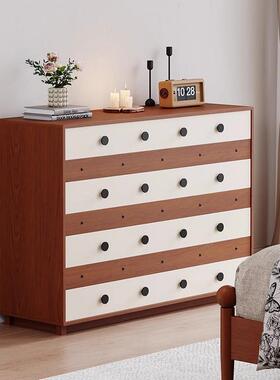 斗柜客厅沙发DPU柜尾阳边台收纳柜卧置物床柜室中古柜子