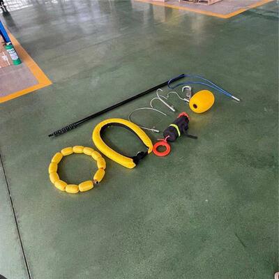 便携式JHW-18救生杆多用救生拉杆组合套装水上搜救伸缩打捞杆