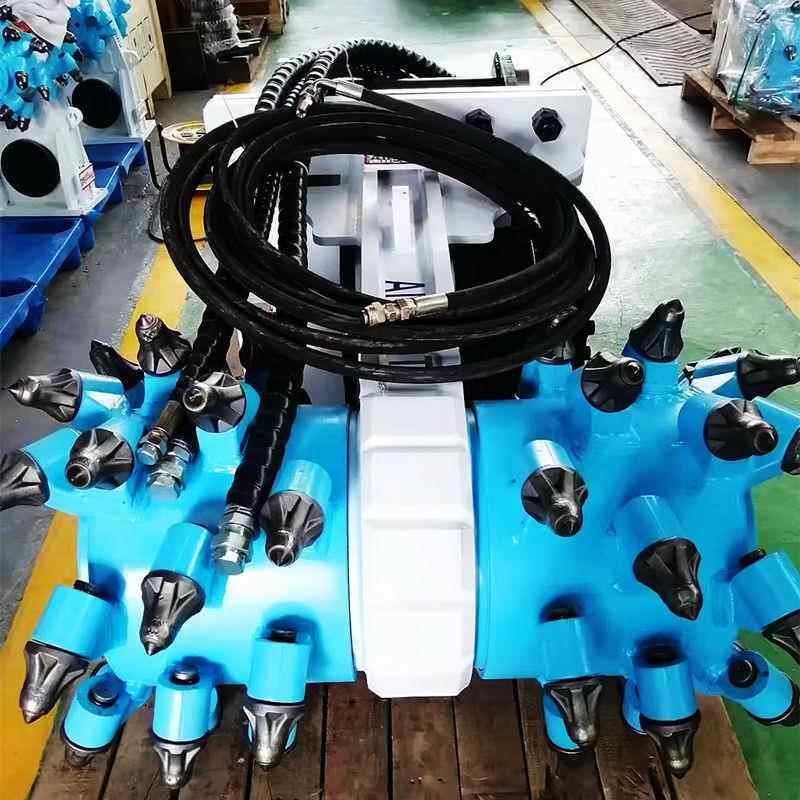 液压旋转横向铣刨头隧道引水洞专用 小型掘进机 矿产开采铣挖机