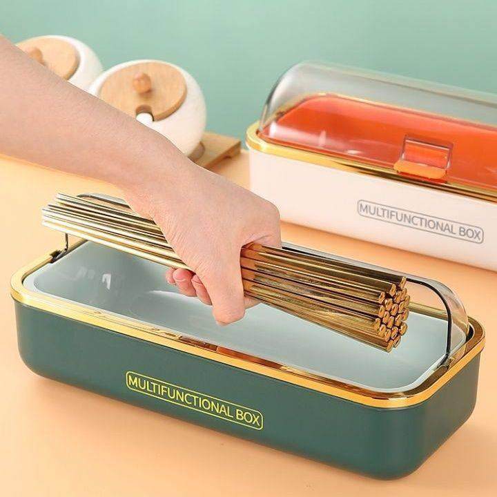 筷子收纳盒抽屉厨房家用有盖排水管防尘筷子管餐具勺筷子笼收纳架,餐饮具,餐具笼/架,淘宝优惠券,粉丝福利购,淘宝优惠卷