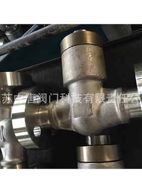 H41Y-2500LB-P自密封高压法兰止回阀RJ面F304材质升降式止回阀