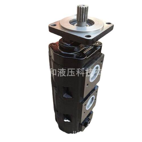 厂家XZ25配套三联齿轮油泵803000470齿轮泵三联泵