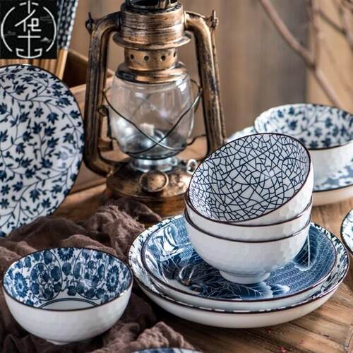 porcelain bowl tableware set breakfast ceramic bowls plates