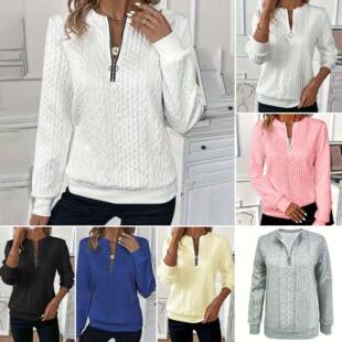 Women'S Casual Fitted Long Sleeve Sweatshirt, Tiktok Style
