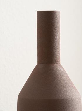 艺贝子侘寂中古风花高CTB-2509级感小众术陶瓷瓶艺装饰品软摆件酒