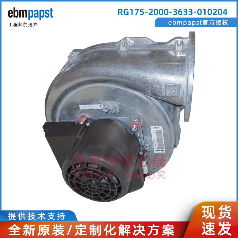 ebmpst RG175/2000-3633-010204-CCC 230V 240W制热锅炉风机 - 实物图