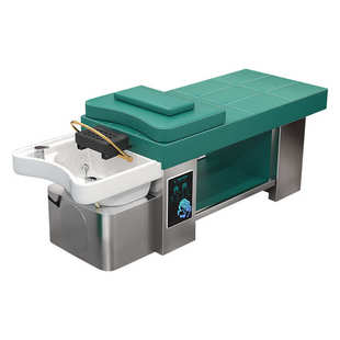 高端头疗陶瓷盆泰式洗头床理发店发廊美容院专用熏蒸恒温水循环床