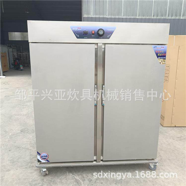 宴会保温餐车 单门不锈钢保温柜酒店宴会食堂快餐移动保温车