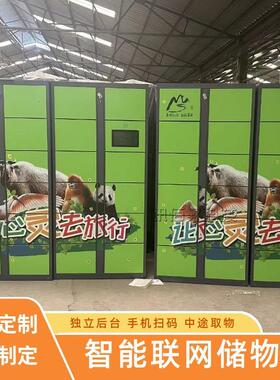 智能共享储物561扫码费系统超市存包柜收工厂点商柜场景行李寄存