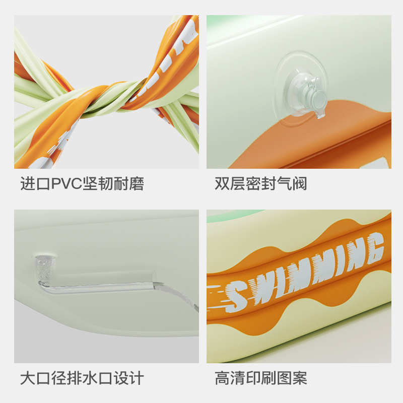 加厚保温家用浴缸泡澡成人桶洗澡可折叠浴盆大人桶小孩游泳池充气