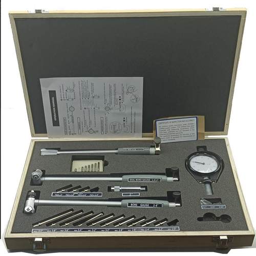 径百分表千分内孔测量工具一套高精度量表内经量缸表头0.7-6‘’