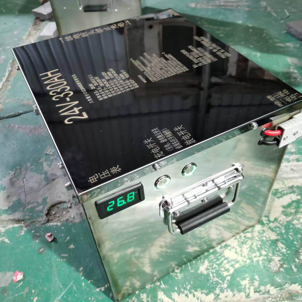 24V330安大容量磷酸铁锂电池大保护板足容电源大功率推动器电瓶