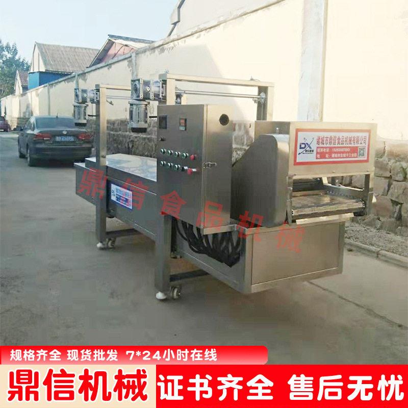 机械 小型全自动油炸设备 玉米饼油炸生产线 猪肉油炸机 厂家