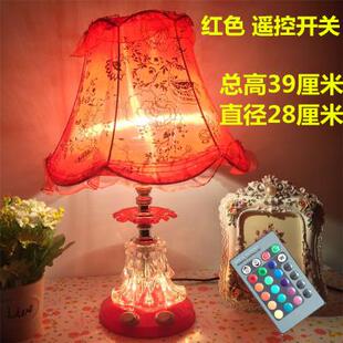 正品欧式小台灯卧公主床灯可爱女儿童温馨浪头漫创室孩意现代简约