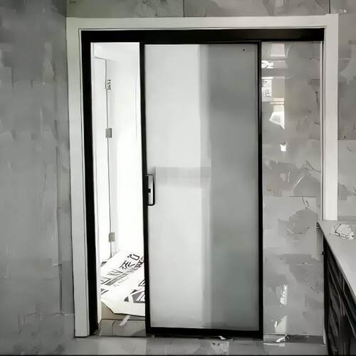 单吊轨门单轨地滑门阳台厨房卫生间门隔断单扇移门洗手间推拉中式