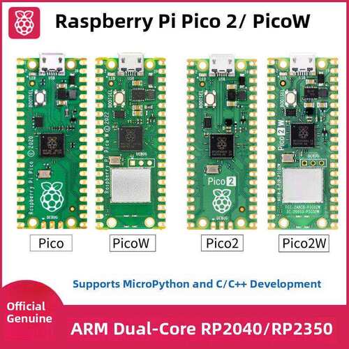 树莓派Pico2开发板树莓派Pico双核Rp2040处理器Python编程