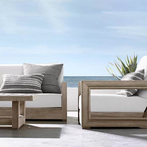 户外柚庭木院客厅欧北别墅高端现代人475休闲酒店防水防单腐沙发