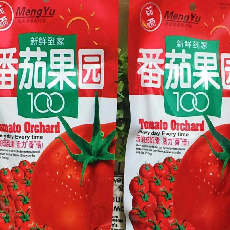萌雨番茄果园薯片80后怀旧膨化休闲零食番茄味土豆薯片大礼包包邮