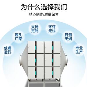 双尼油烟净化组器餐饮静电式油净化烟机商厨房低空OVX油烟净用化